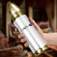 Bosnian Fudbal Heartbeat Bullet Tumbler Bosnia And Herzegovina Soccer Fan Gift
