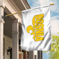 Bosnian Fleur De Lis Flag Garden Flag Proud Bosnia Heritage Gift