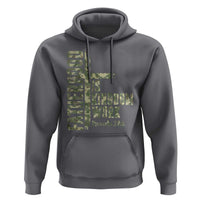 Fatherhood Is Kingdom Work Hoodie Camo Christian Fathers Day Gift