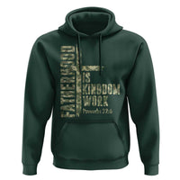 Fatherhood Is Kingdom Work Hoodie Camo Christian Fathers Day Gift