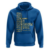 Fatherhood Is Kingdom Work Hoodie Camo Christian Fathers Day Gift