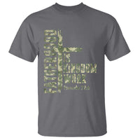 Fatherhood Is Kingdom Work T Shirt Camo Christian Fathers Day Gift