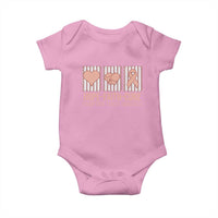 Endometrial Cancer Awareness Baby Onesie Hope Faith Cure Peach Ribbon