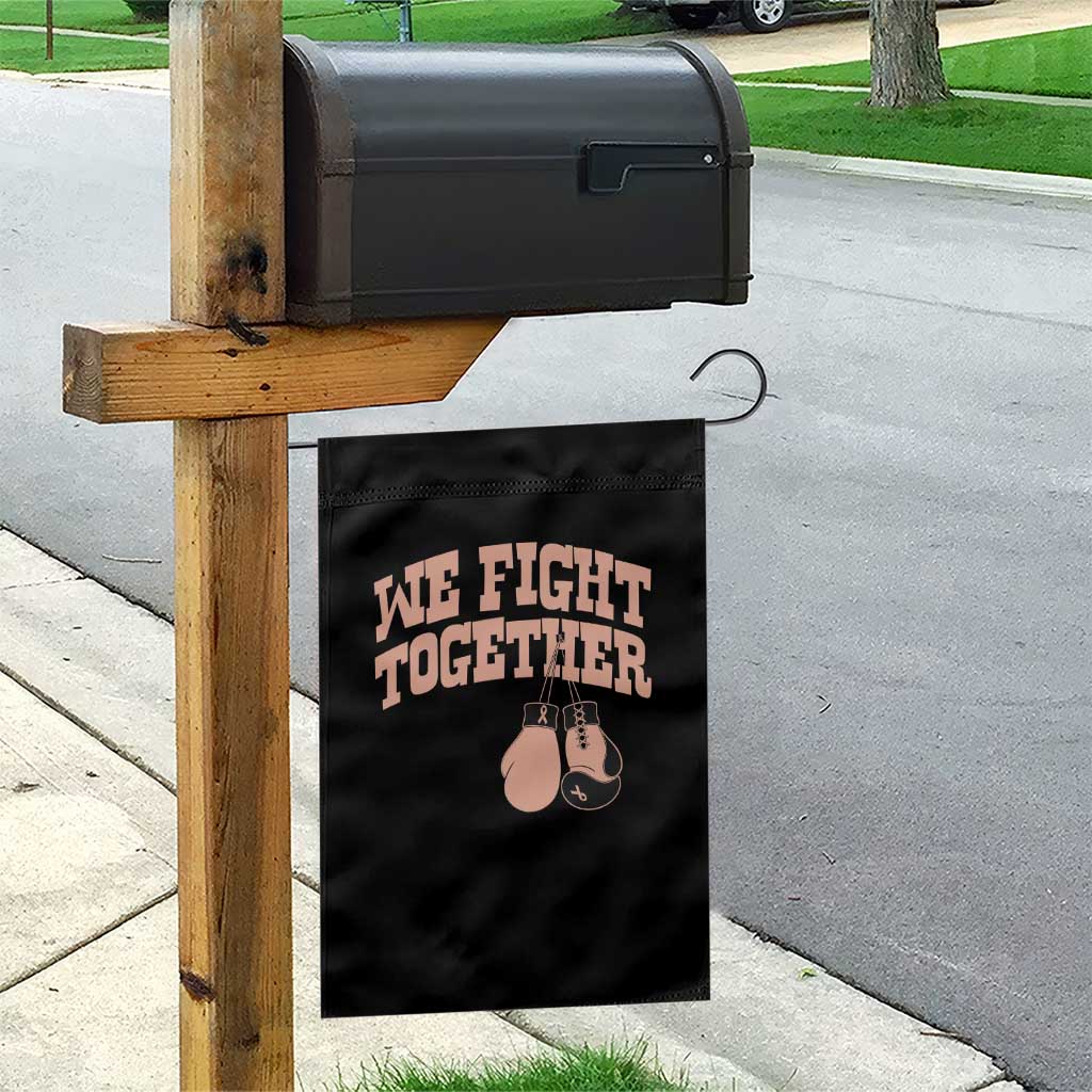 Endometrial Cancer Warrior Garden Flag We Fight Together Boxing Gift