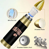 Endometrial Cancer Warrior Bullet Tumbler We Fight Together Boxing Gift