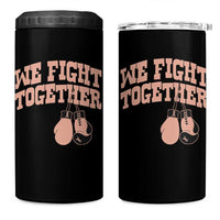 Endometrial Cancer Warrior 4 in 1 Can Cooler Tumbler We Fight Together Boxing Gift