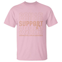 Endometrial Cancer Awareness T Shirt Support Squad Ribbon Warrior
