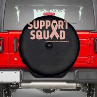 Endometrial Cancer Awareness Spare Tire Cover Support Squad Warrior Gift