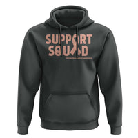 Endometrial Cancer Awareness Hoodie Support Squad Warrior Gift