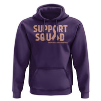 Endometrial Cancer Awareness Hoodie Support Squad Warrior Gift