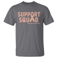 Endometrial Cancer Awareness T Shirt Support Squad Warrior Gift