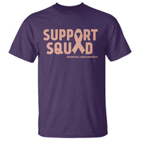 Endometrial Cancer Awareness T Shirt Support Squad Warrior Gift