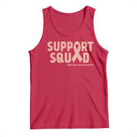 Endometrial Cancer Awareness Tank Top Support Squad Warrior Gift