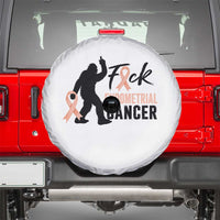 Funny Bigfoot Fuck Endometrial Cancer Awareness Gift Spare Tire Cover