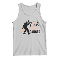 Funny Bigfoot Fuck Endometrial Cancer Awareness Gift Tank Top