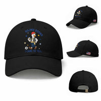 Hajmo Bosno I Came To Yell Baseball Cap Funny Bosnia Goose Game Day Gift