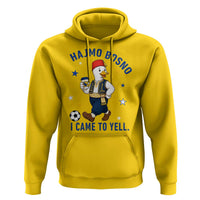 Hajmo Bosno I Came To Yell Hoodie Funny Bosnia Goose Game Day Gift
