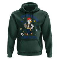 Hajmo Bosno I Came To Yell Hoodie Funny Bosnia Goose Game Day Gift