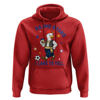 Hajmo Bosno I Came To Yell Hoodie Funny Bosnia Goose Game Day Gift