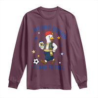 Hajmo Bosno I Came To Yell Long Sleeve Shirt Funny Bosnia Goose Game Day Gift