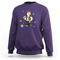 Hajmo Bosno I Came To Yell Sweatshirt Funny Bosnia Goose Game Day Gift