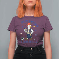 Hajmo Bosno I Came To Yell T Shirt For Women Funny Bosnia Goose Game Day Gift