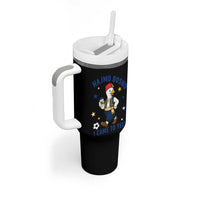 Hajmo Bosno I Came To Yell Tumbler With Handle Funny Bosnia Goose Game Day Gift