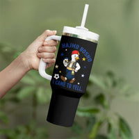 Hajmo Bosno I Came To Yell Tumbler With Handle Funny Bosnia Goose Game Day Gift