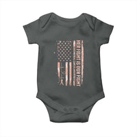 Patriotic Endometrial Cancer Awareness Baby Onesie Her Fight Our Fight