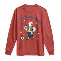 Off To Watch Bosnia Long Sleeve Shirt Funny Goose Fudbal Fan Gift