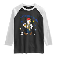 Off To Watch Bosnia Raglan Shirt Funny Goose Fudbal Fan Gift