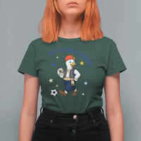 Off To Watch Bosnia T Shirt For Women Funny Goose Fudbal Fan Gift