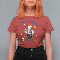 Off To Watch Bosnia T Shirt For Women Funny Goose Fudbal Fan Gift