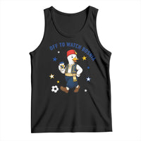 Off To Watch Bosnia Tank Top Funny Goose Fudbal Fan Gift