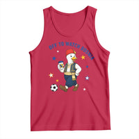 Off To Watch Bosnia Tank Top Funny Goose Fudbal Fan Gift
