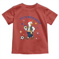 Off To Watch Bosnia Toddler T Shirt Funny Goose Fudbal Fan Gift