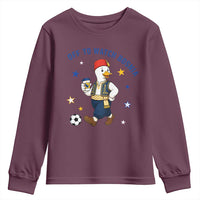 Off To Watch Bosnia Youth Sweatshirt Funny Goose Fudbal Fan Gift