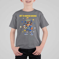 Bosnian Teddy Bear Fudbal Fan T Shirt For Kid Off To Watch Bosnia