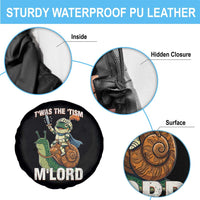 Funny Medieval Knight Frog Meme With Sword Spare Tire Cover Twas The Tism MLord