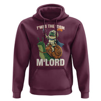 Funny Medieval Knight Frog Meme With Sword Hoodie Twas The Tism MLord
