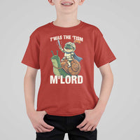 Funny Medieval Knight Frog Meme With Sword T Shirt For Kid Twas The Tism MLord