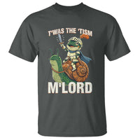 Funny Medieval Knight Frog Meme With Sword T Shirt Twas The Tism MLord