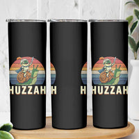 Funny Huzzah Frog Meme Skinny Tumbler Medieval Knight With Sword Graphic