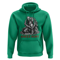 Funny Knees Hurt Medieval Knight Hoodie Dark Fantasy Sword Warrior Humor