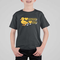 Funny Duck Lover Gift T Shirt For Kid Easily Distracted By Ducks - Wonder Print Shop