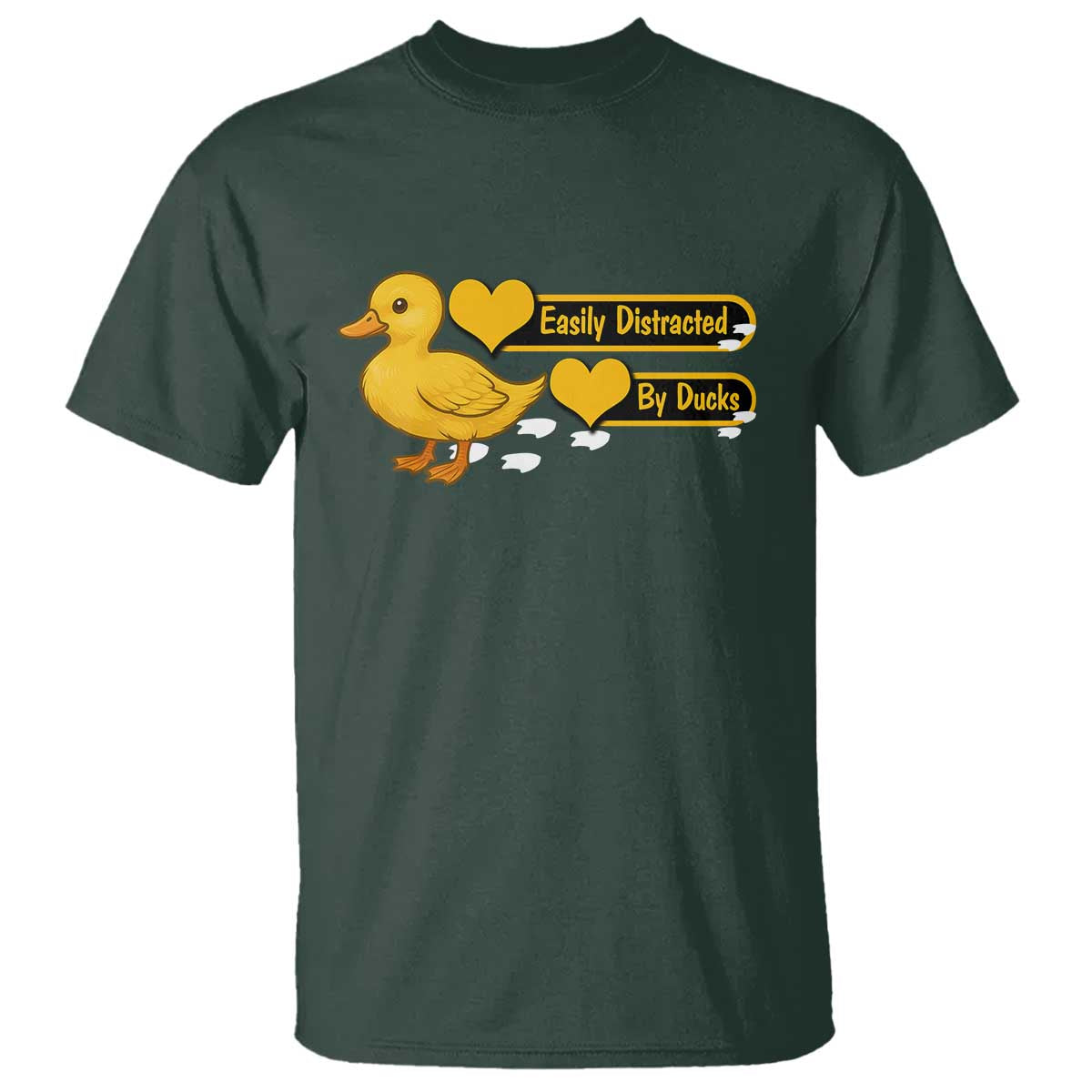 Funny Duck Lover Gift T Shirt Easily Distracted By Ducks - Wonder Print Shop