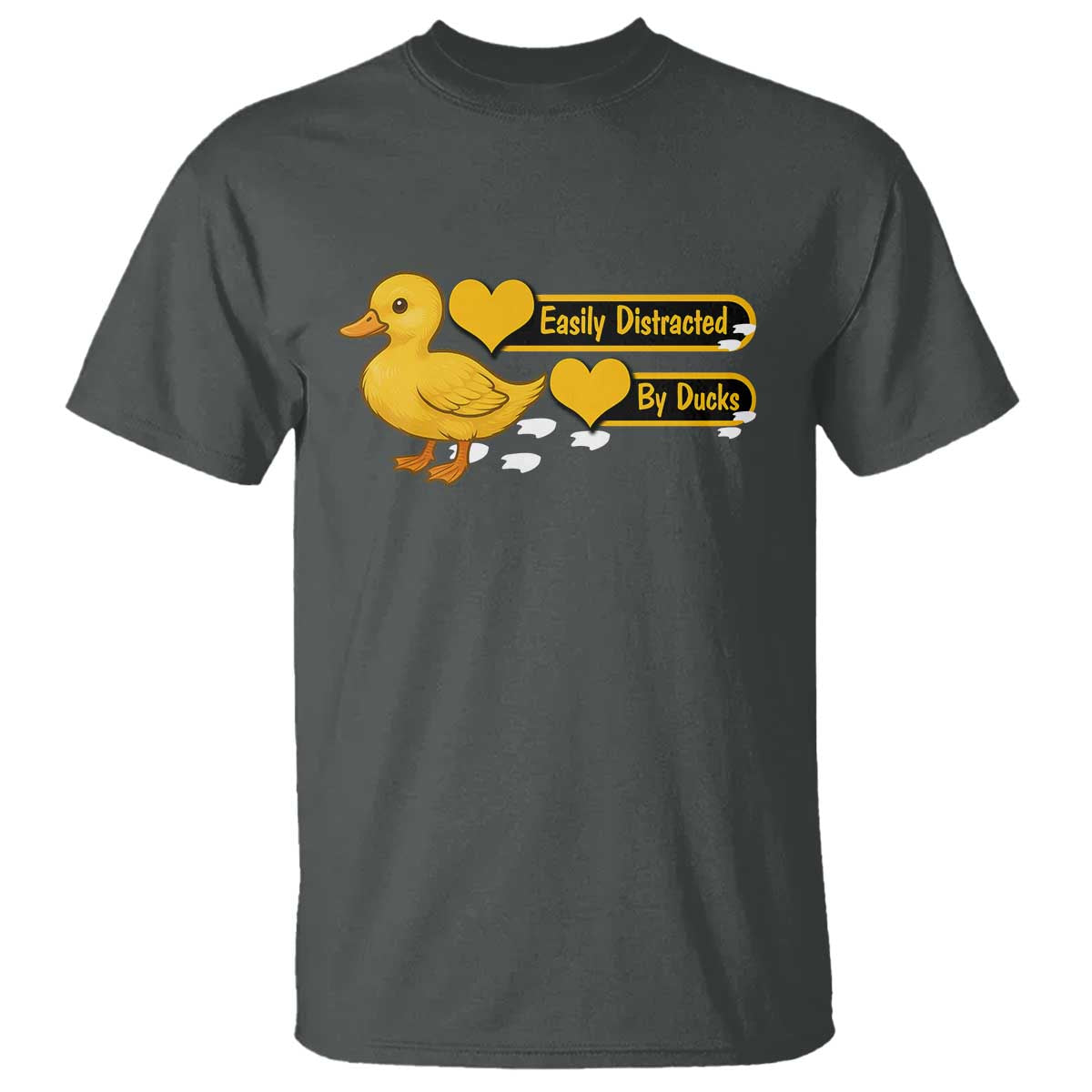 Funny Duck Lover Gift T Shirt Easily Distracted By Ducks - Wonder Print Shop
