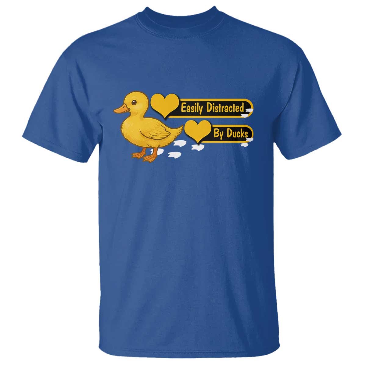 Funny Duck Lover Gift T Shirt Easily Distracted By Ducks - Wonder Print Shop