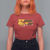 Funny Duck Lover Gift T Shirt For Women Easily Distracted By Ducks - Wonder Print Shop