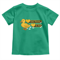 Funny Duck Lover Gift Toddler T Shirt Easily Distracted By Ducks - Wonder Print Shop